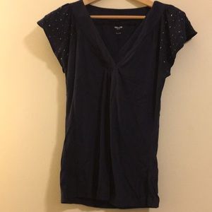 Express Sexy basic flutter sleeve T-shirt